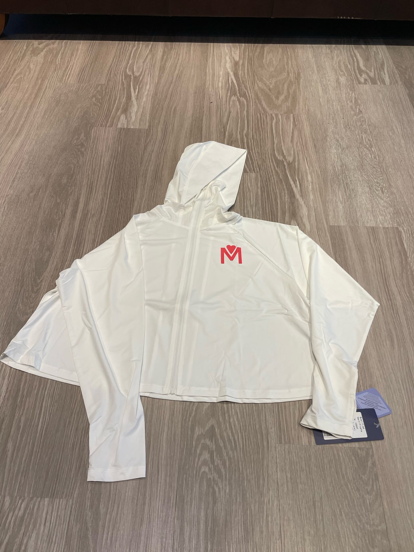 MWM White Half Zip