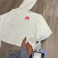 MWM White Half Zip